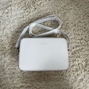 Kate Spade Dove White Harper Crossbody